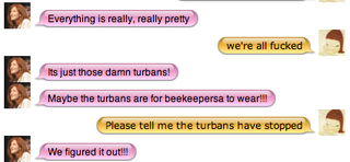 Illustration for article titled First Impressions: What's Up With The Turbans At Milly?